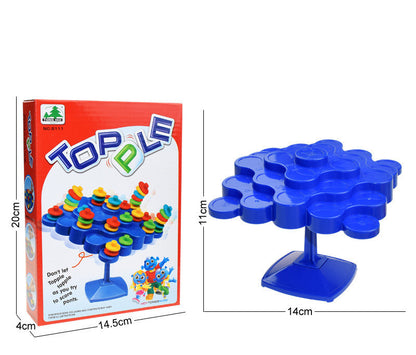 Montessori Novelty Balance Turntable Stacking Board Game