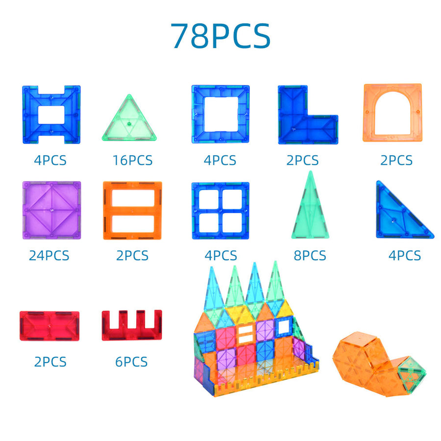 Blocs de construction magnétiques créatifs
