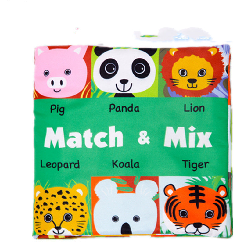 Baby Three-dimensional Montessori Cloth Book