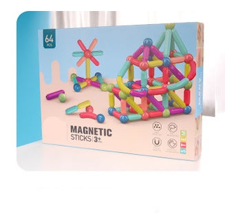 Assembled Magnetic Building Blocks Toy Early Education