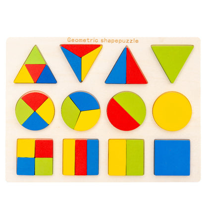 Geometry Montessori Early Education Puzzle Board