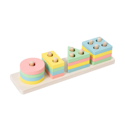 Childhood Color Recognition Block Montessori Toys