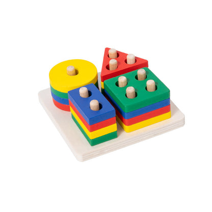 Childhood Color Recognition Block Montessori Toys