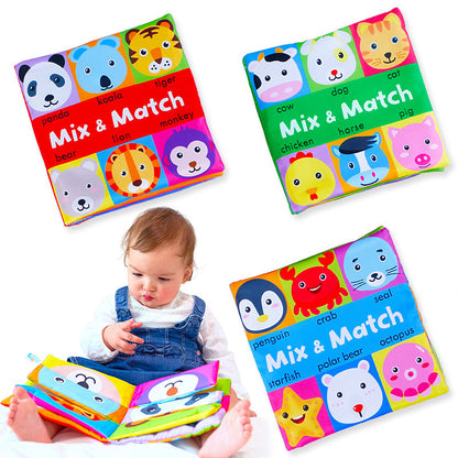 Baby Three-dimensional Montessori Cloth Book