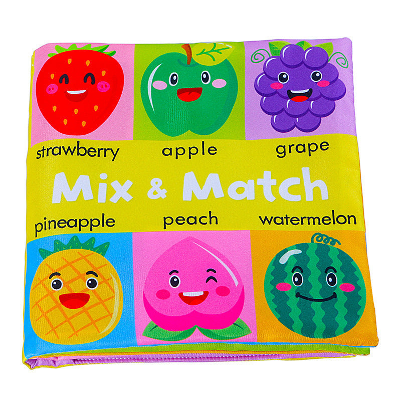 Baby Three-dimensional Montessori Cloth Book