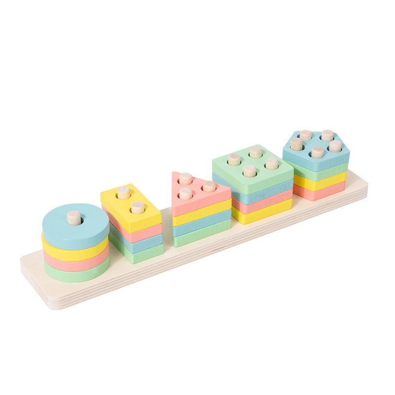 Childhood Color Recognition Block Montessori Toys