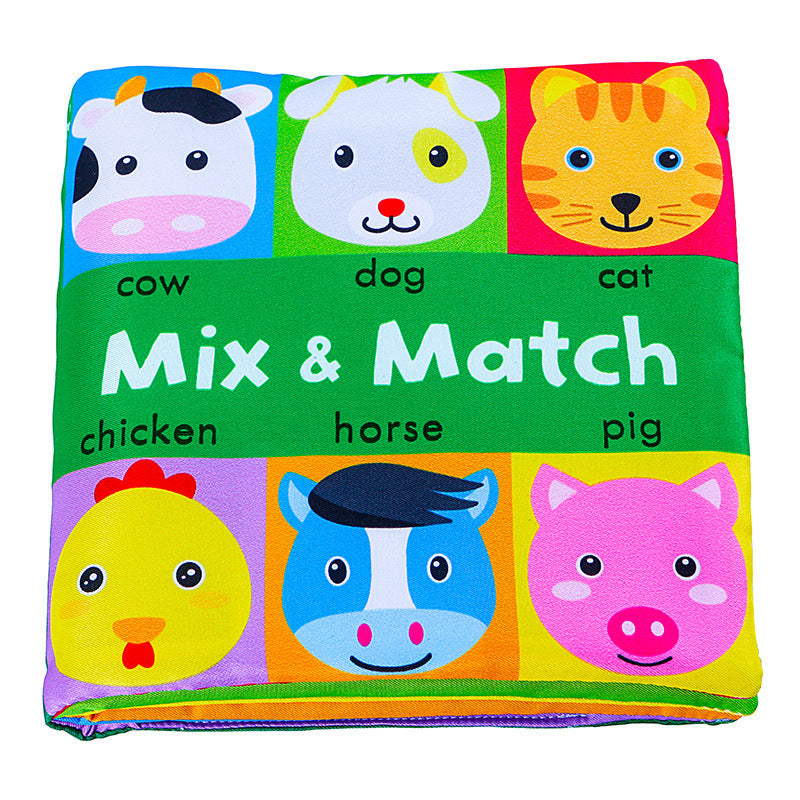 Baby Three-dimensional Montessori Cloth Book