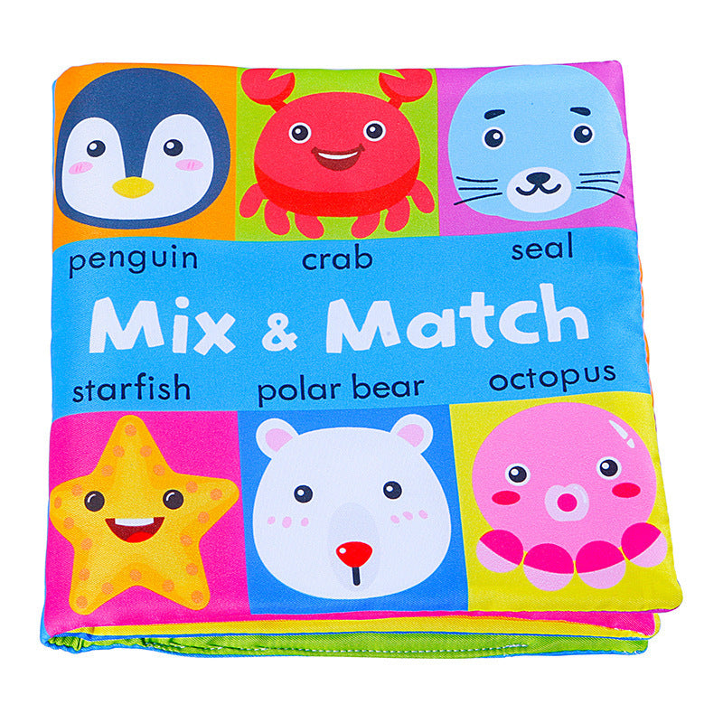 Baby Three-dimensional Montessori Cloth Book