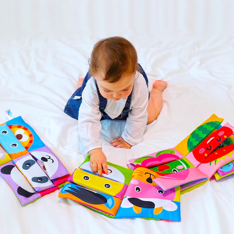 Baby Three-dimensional Montessori Cloth Book