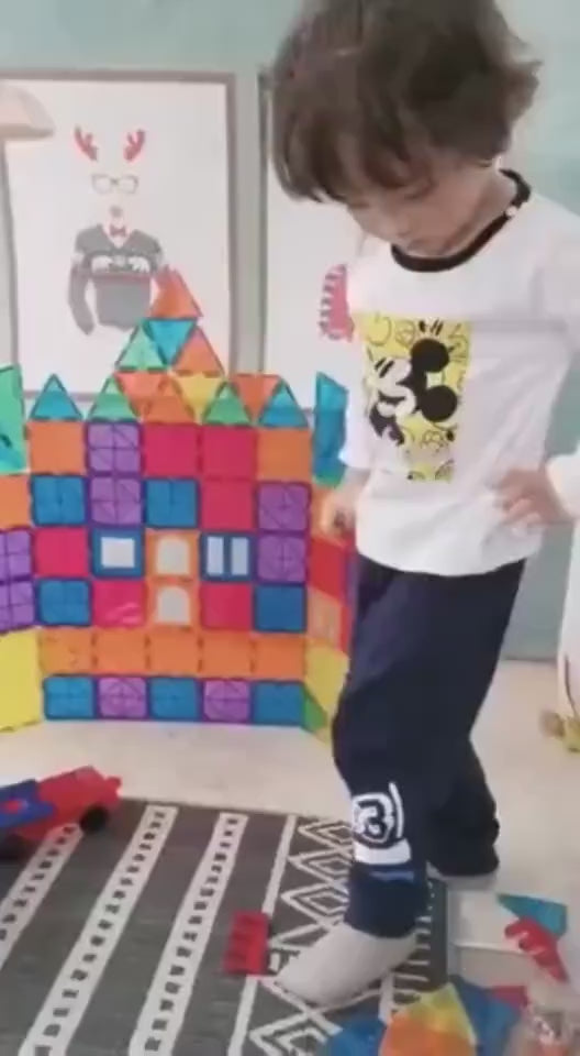 Magnetic Tiles Building Blocks Creative Constructi